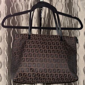 Vintage Authentic Fendi Zucchino Y2K bag